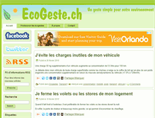 Tablet Screenshot of ecogeste.ch